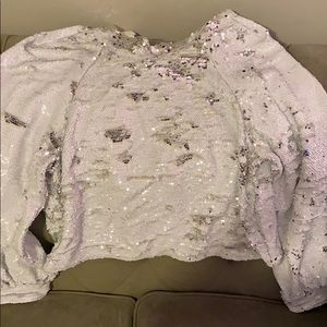 Sequin top
